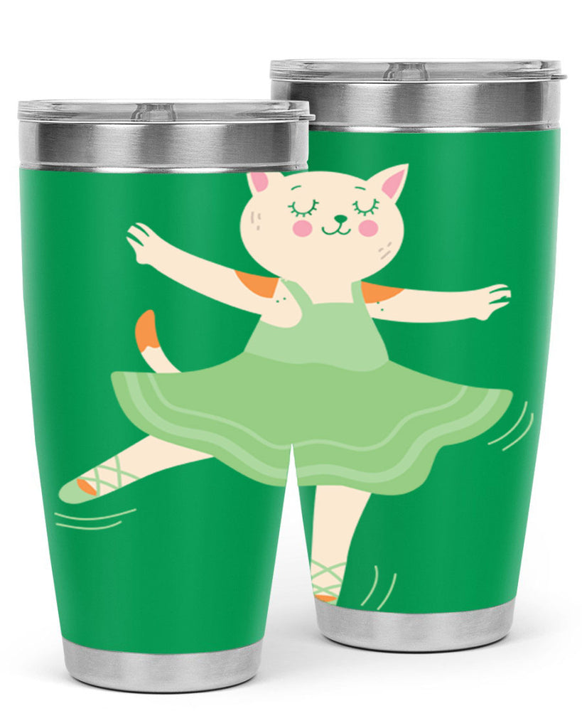 Dancing Cat Ballerina for Ballet Ballet 33#- ballet- Tumbler