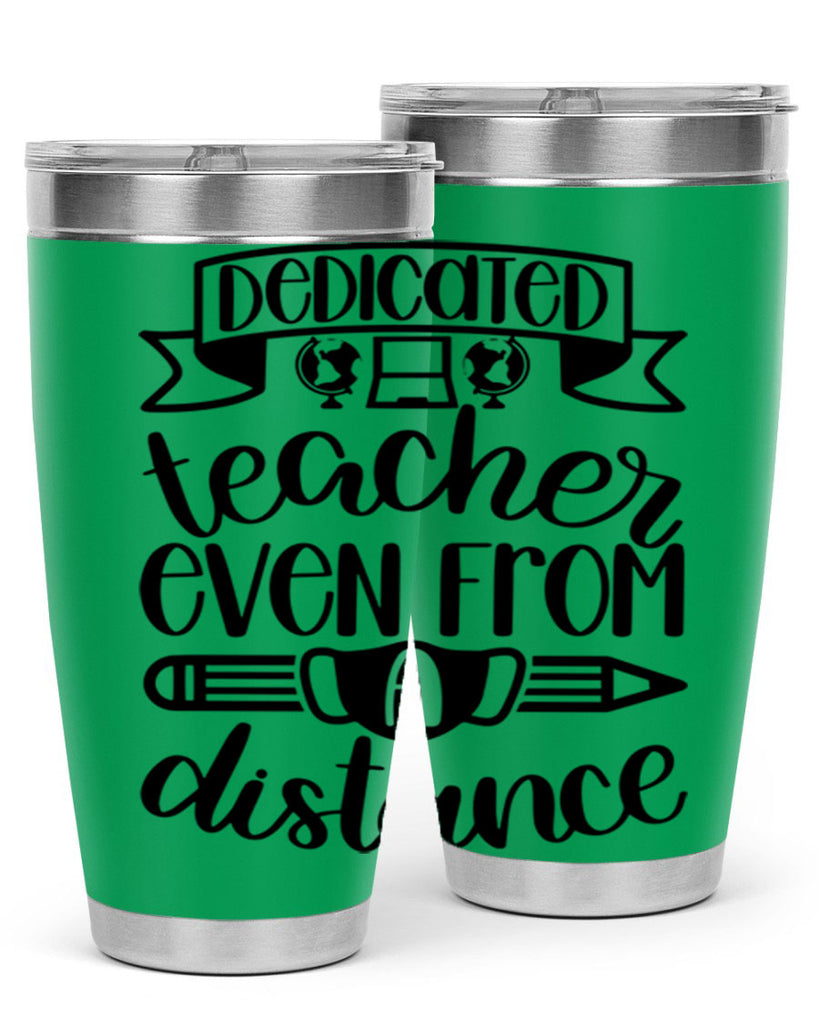 Dedicated Teacher Even Style 80#- teacher- tumbler