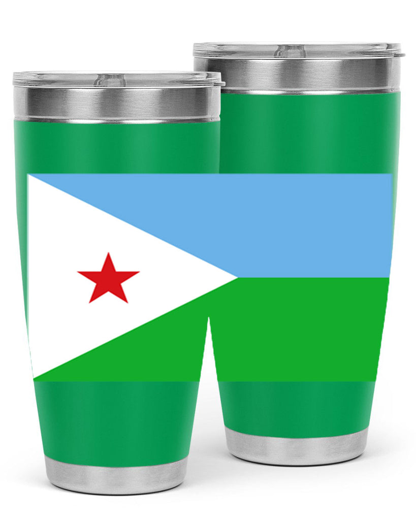 Djibouti 150#- world flags- Tumbler