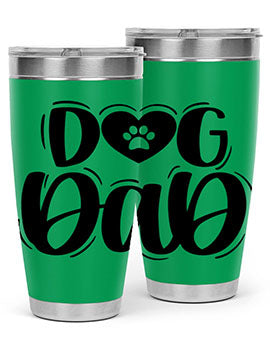 Dog Dad Style 30#- dog- Tumbler