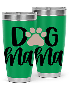 Dog Mama Style 28#- dog- Tumbler