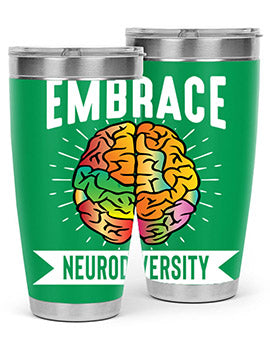 EmbraceNeurodiversityAwarenessTshirt 133#- alzheimers- Tumbler