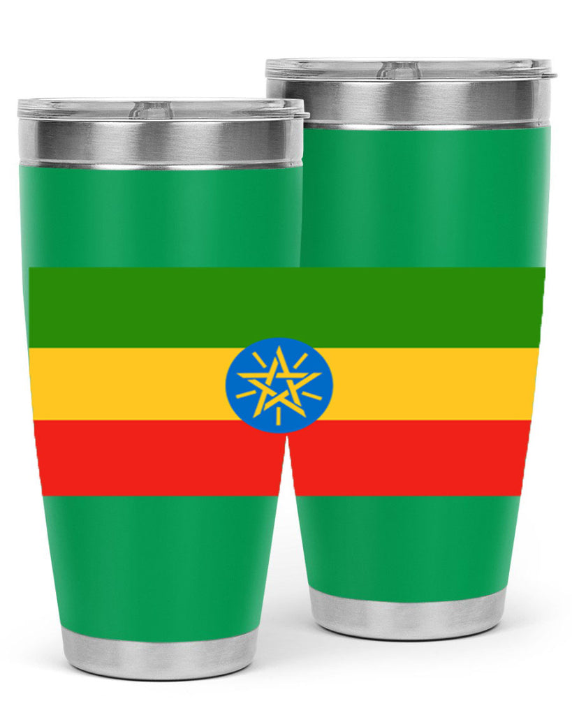 Ethiopia 140#- world flags- Tumbler