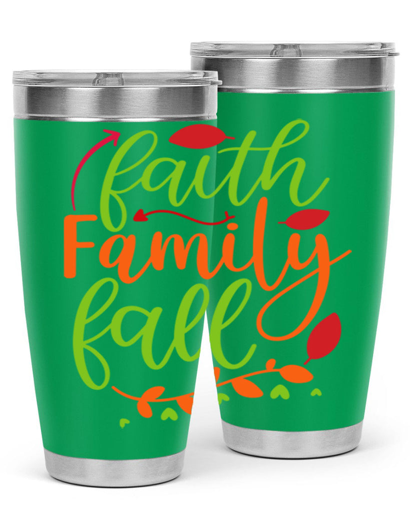 Faith Family Fall 82#- fall- Tumbler