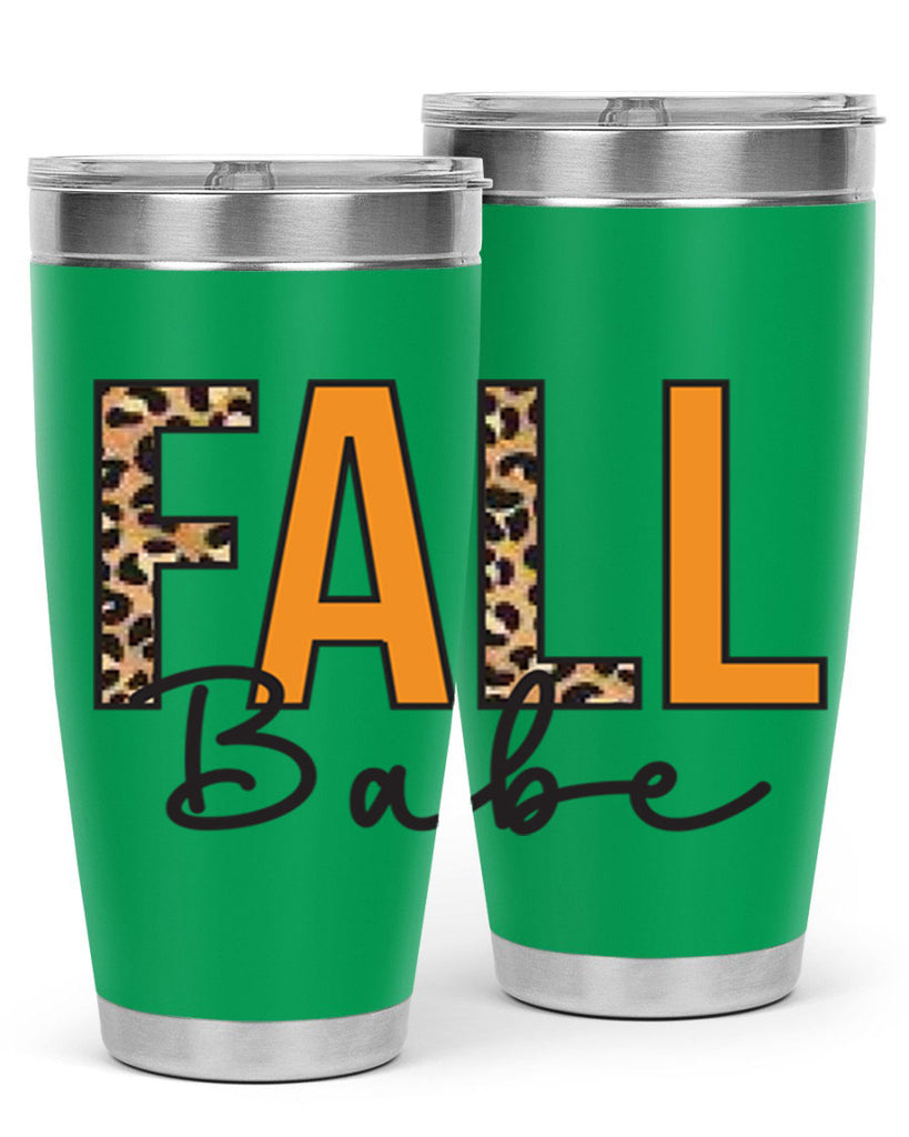 Fall Babe 87#- fall- Tumbler