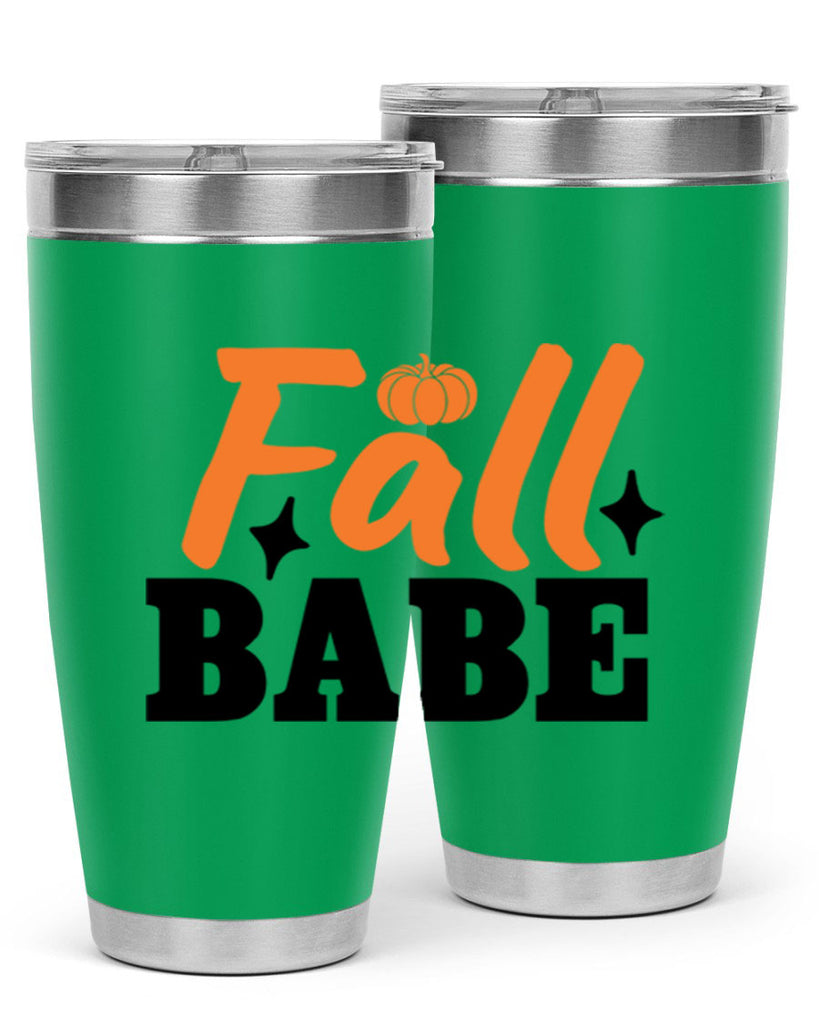 Fall Babe 89#- fall- Tumbler