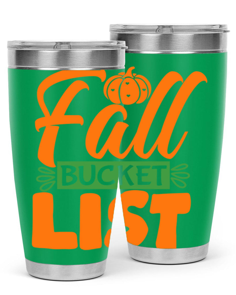Fall Bucket List 93#- fall- Tumbler
