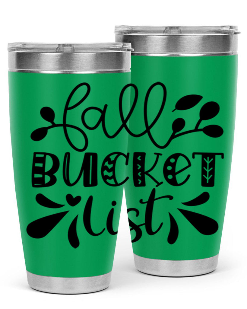 Fall Bucket List 94#- fall- Tumbler