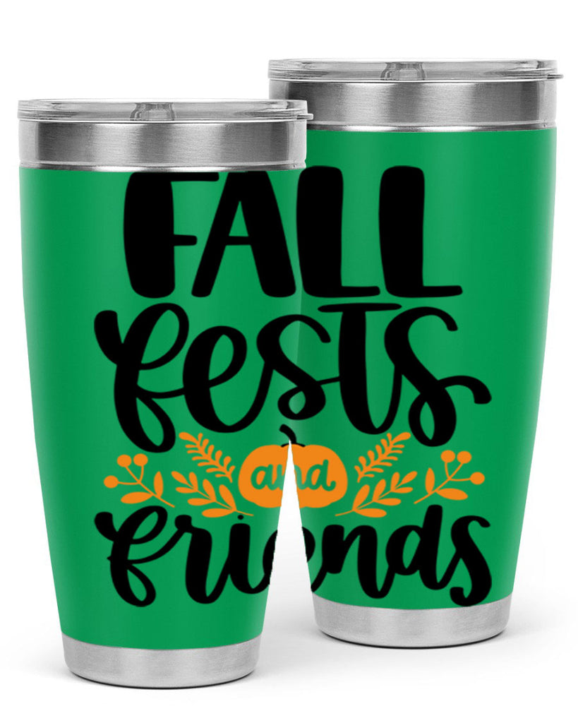 Fall Fests And Friends 484#- fall- Tumbler