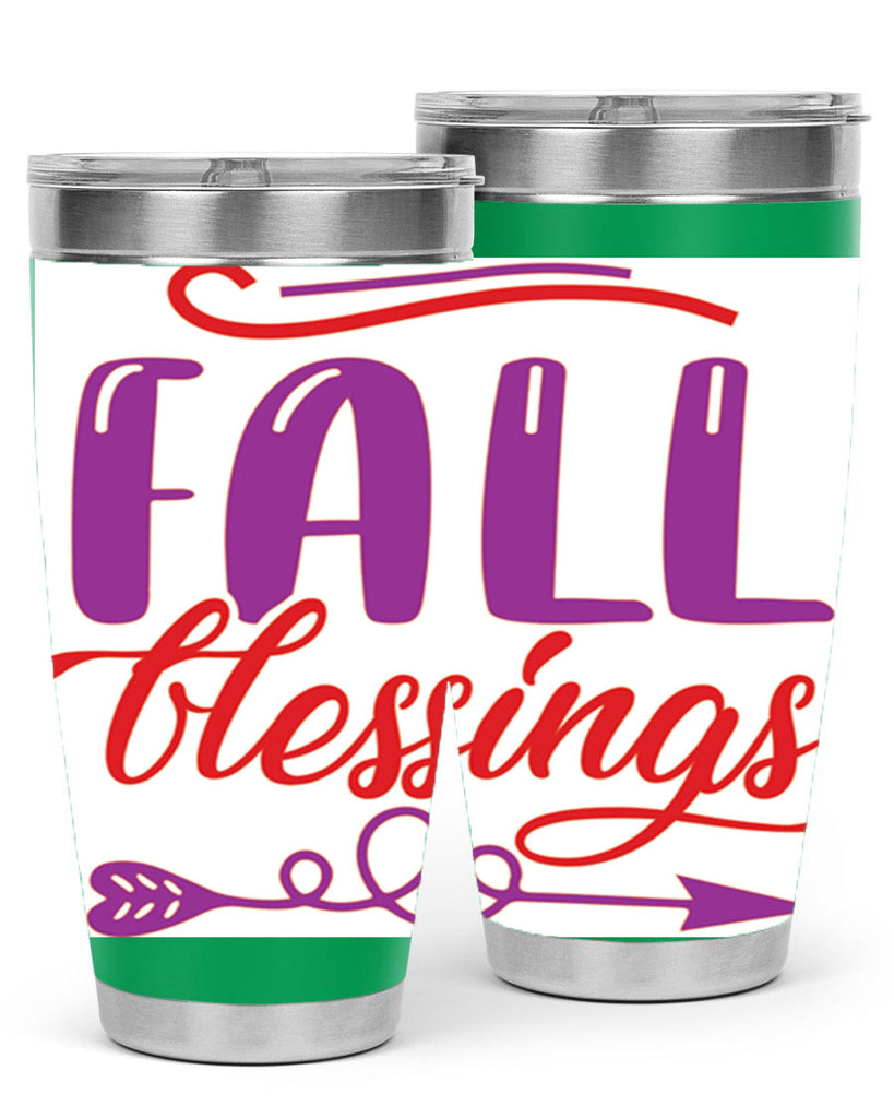 FallBlessingsdesign 146#- fall- Tumbler
