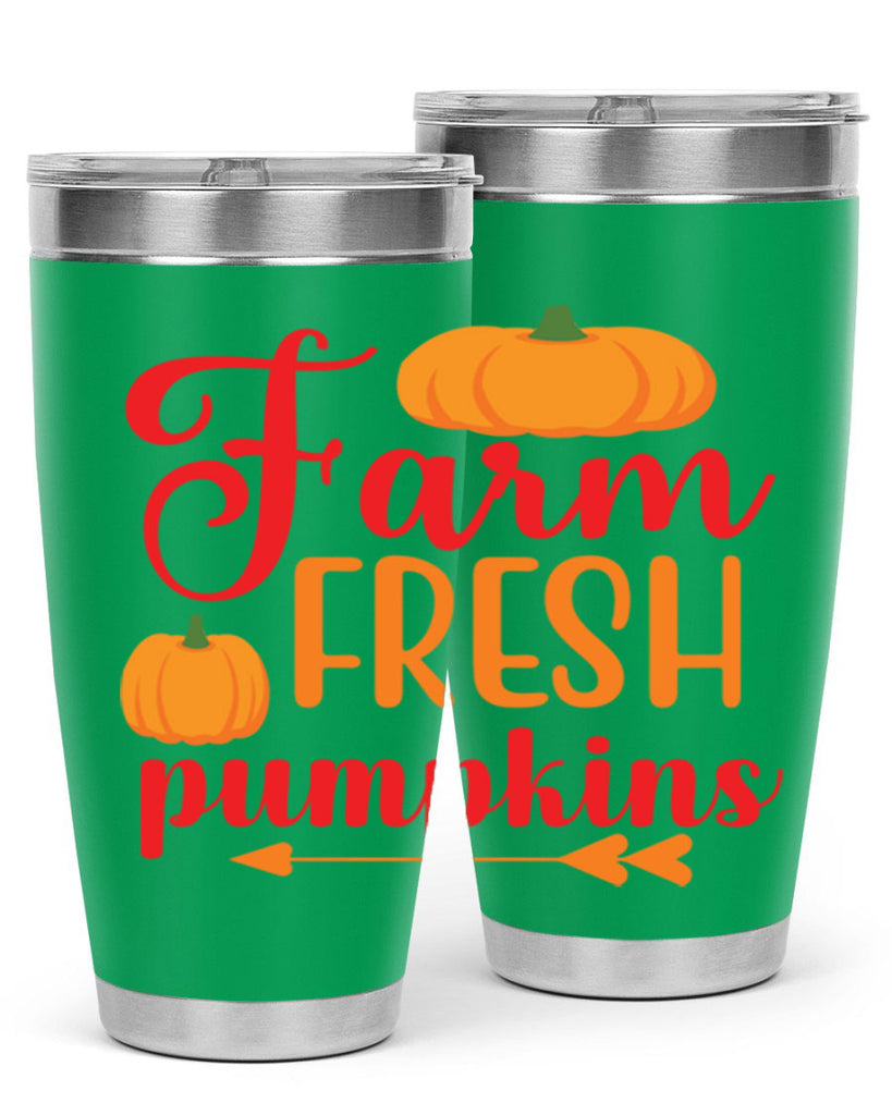 FarmFreshPumpkins 177#- fall- Tumbler