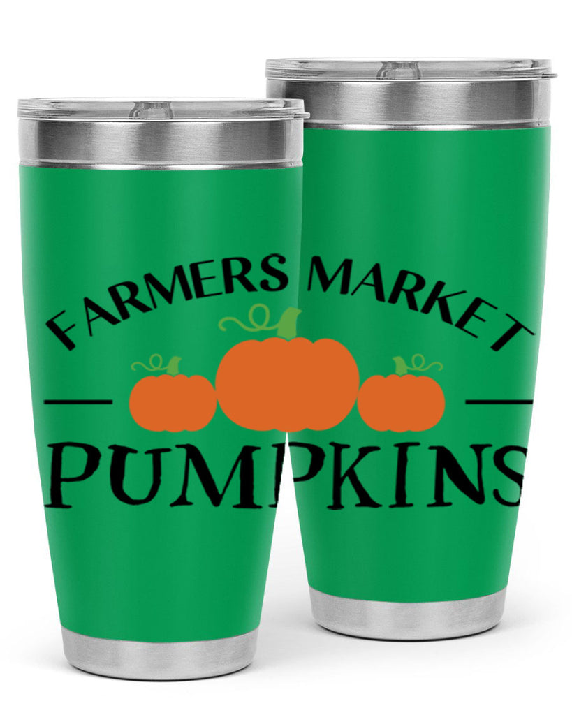 Farmers Market Pumpkins 178#- fall- Tumbler