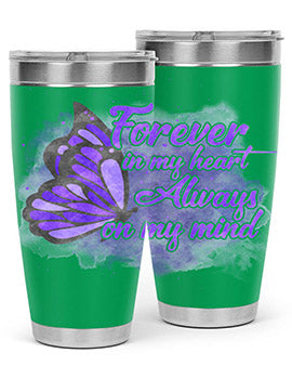 Forever In My Hear Alzheimer 149#- alzheimers- Tumbler