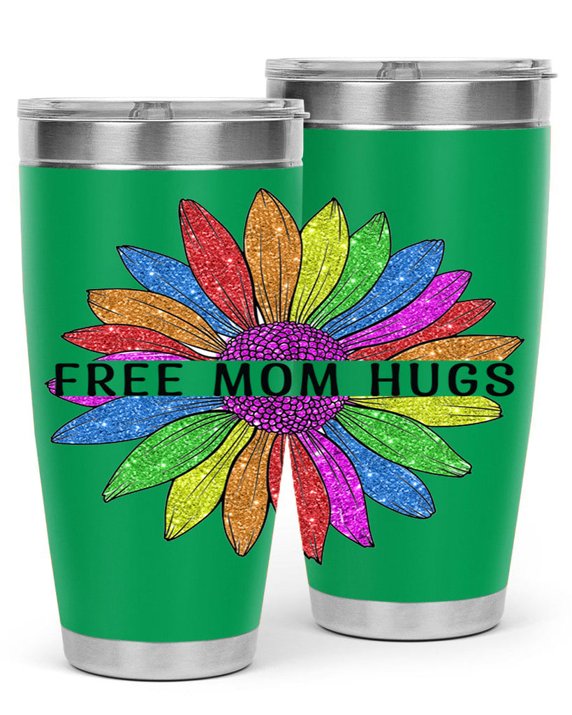 Free Mom Hugs Gay Pride Lgbt Flower 26#- lgbt- Tumbler