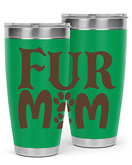 Fur Mom Style 88#- dog- Tumbler