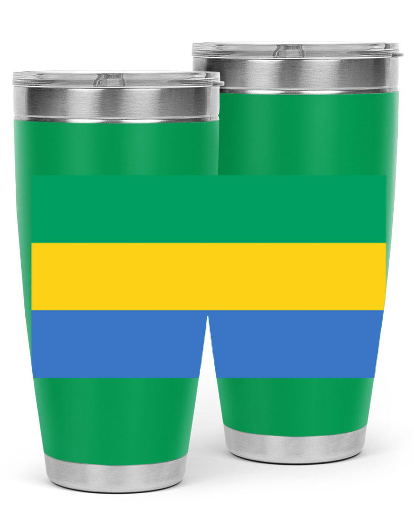 Gabon 136#- world flags- Tumbler