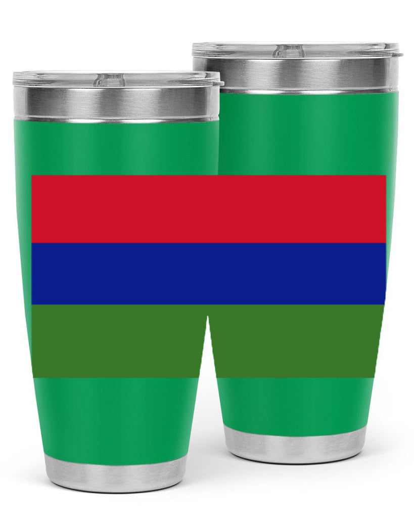 Gambia 135#- world flags- Tumbler