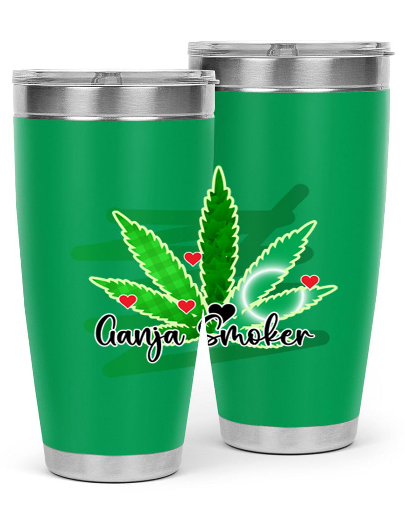 Ganja Smoker 88#- marijuana- Tumbler