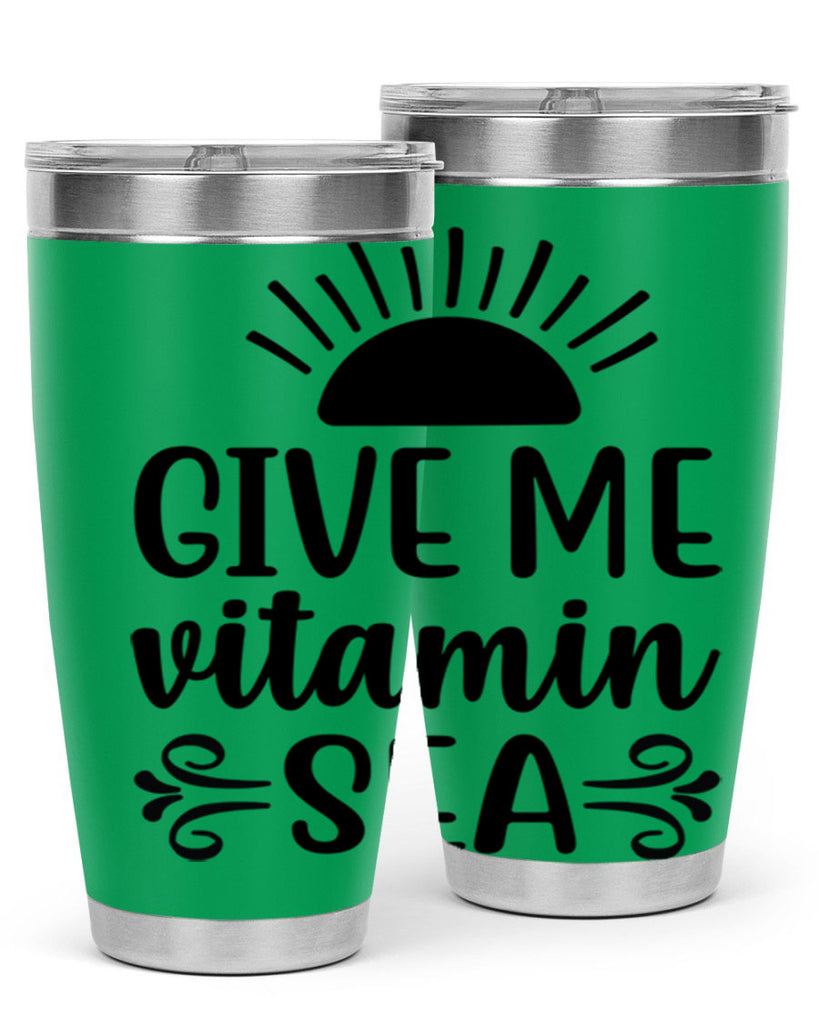 Give me vitamin sea 195#- mermaid- Tumbler