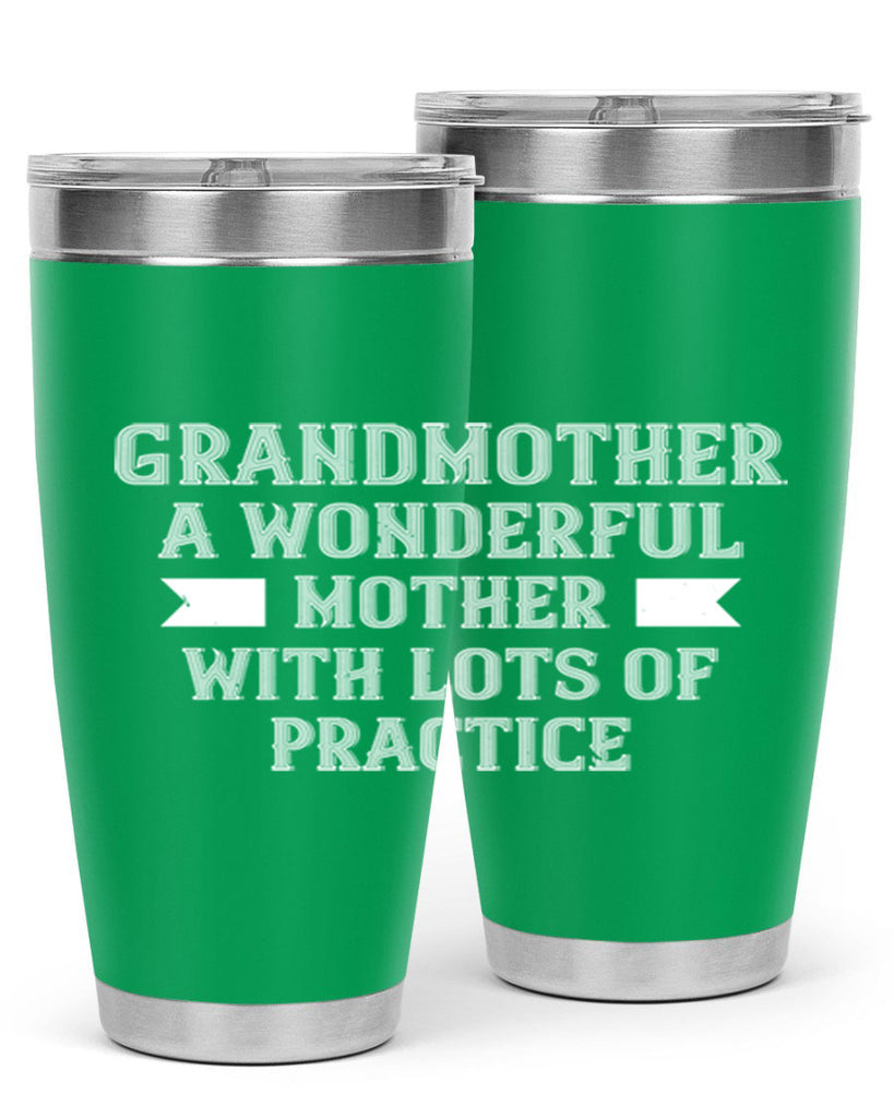 Grandmother a wonderful mother with lots of 82#- grandma - nana- Tumbler