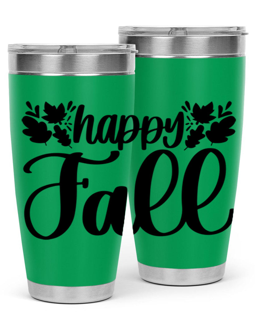 Happy Fall 489#- fall- Tumbler