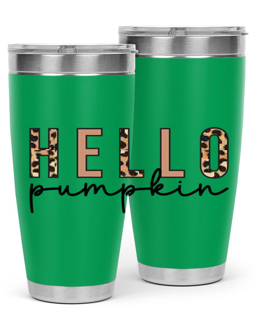 Hello Pumpkin Fall 291#- fall- Tumbler