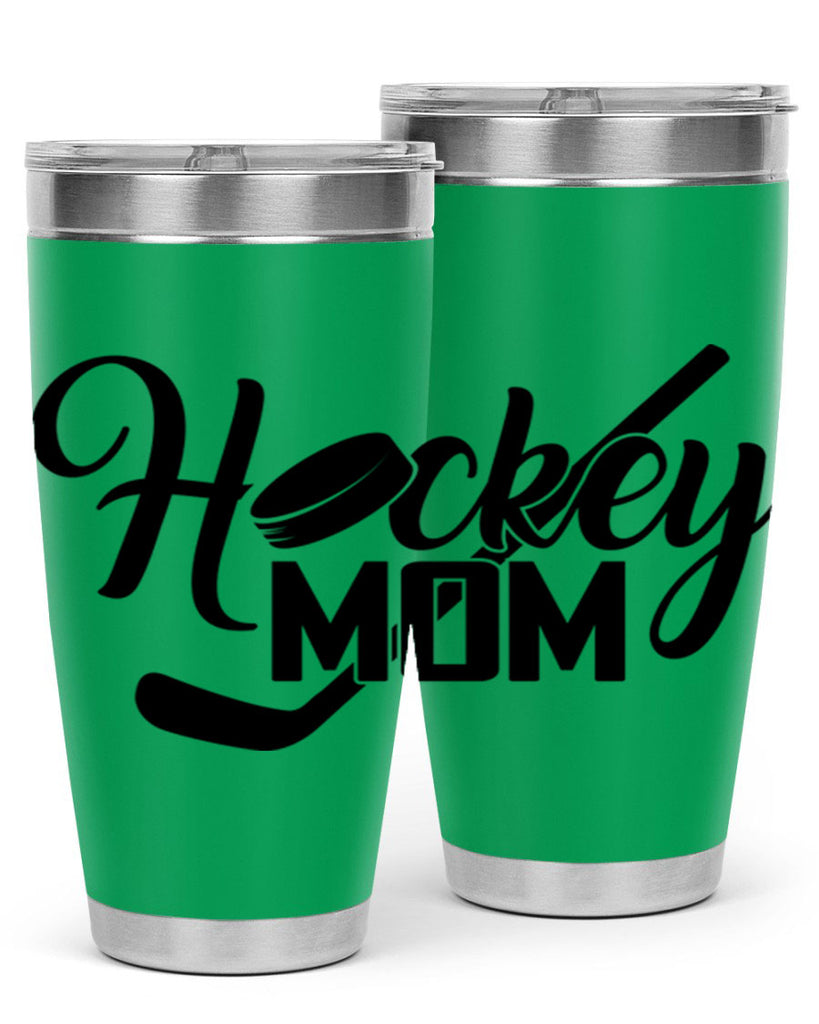 Hockey mom 1186#- hockey- Tumbler