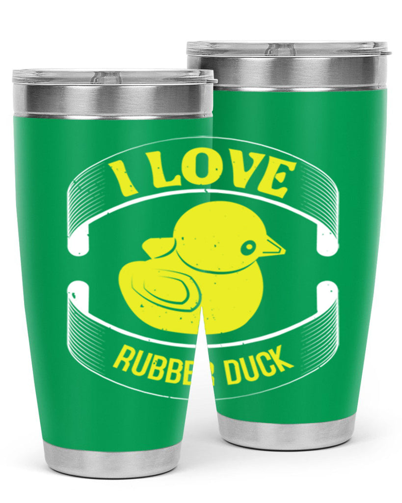 I Love Rubber duck Style 41#- duck- Tumbler
