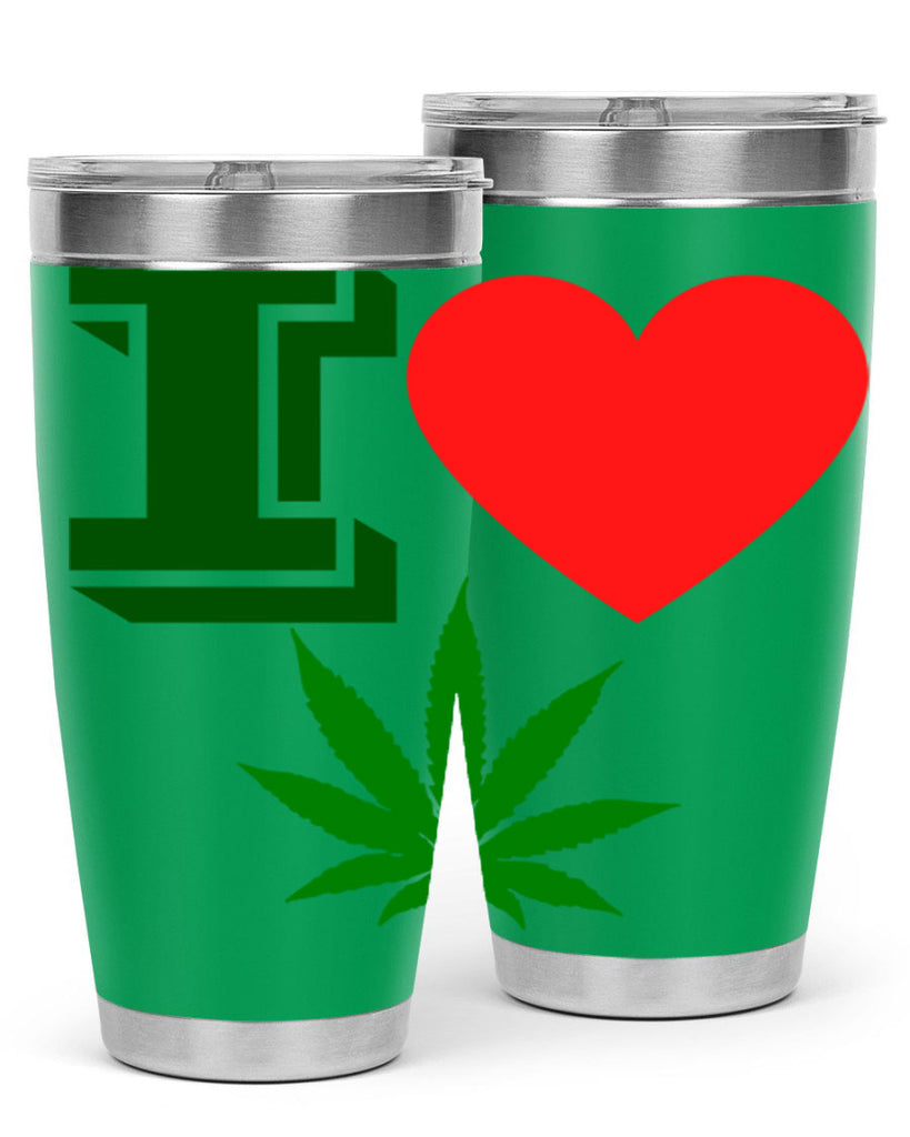 I love Cannabis 127#- marijuana- Tumbler