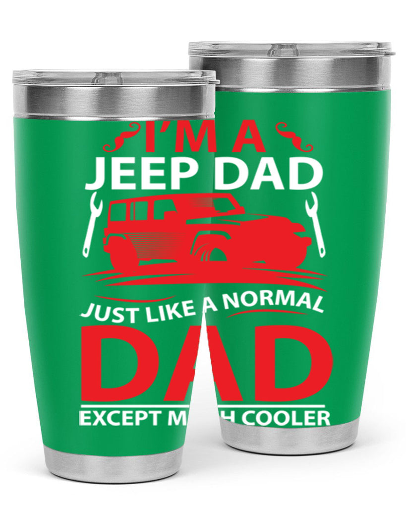 IM AJEEP DAD 51#- dad- Tumbler