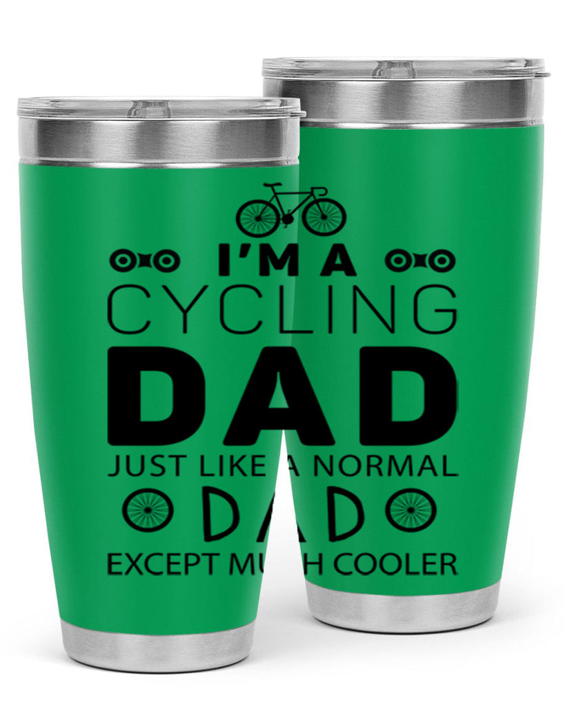 Im A Cycling Dad 4#- dad- Tumbler