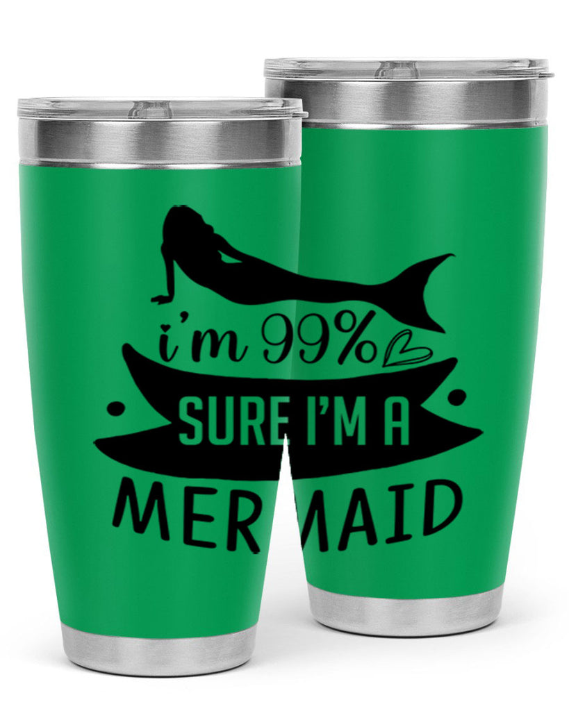 Im sure im a 248#- mermaid- Tumbler