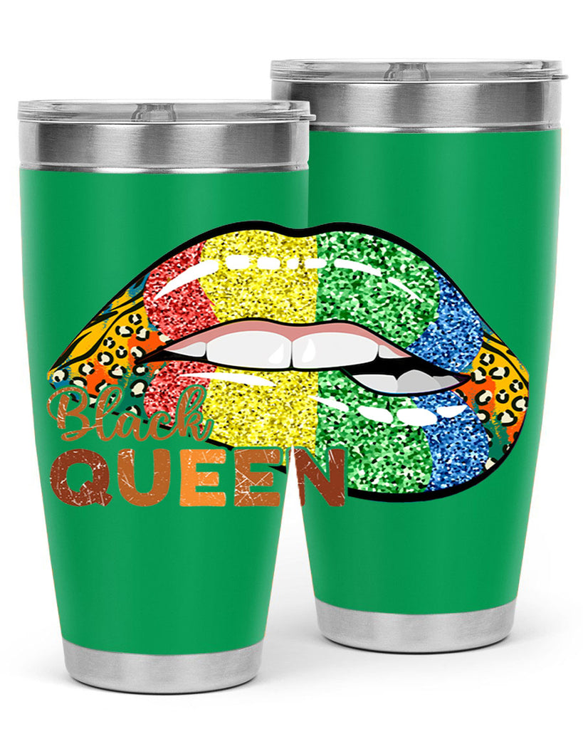 Juneteenth Black Queen Sexy Lip Png 35#- Juneteenth- tumbler