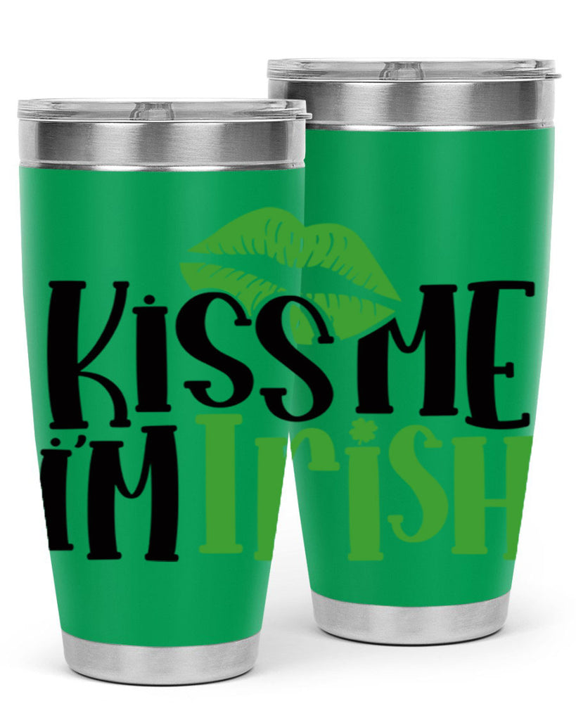 Kiss Me Im Irish Style 73#- St Patricks Day- Tumbler