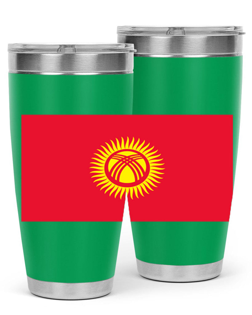 Kyrgyzstan 106#- world flags- Tumbler