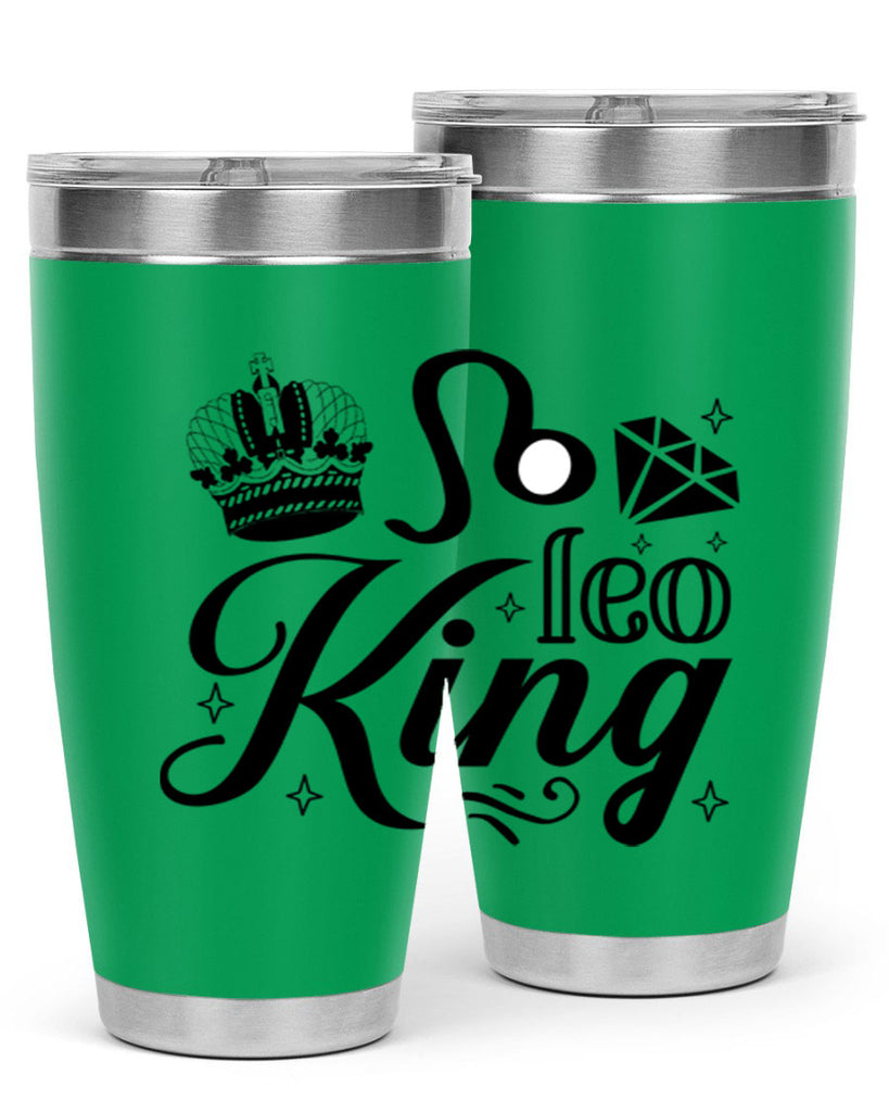 Leo king 290#- zodiac- Tumbler