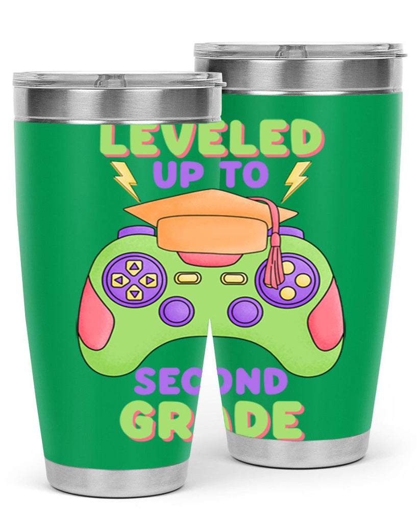 Leveled up to 2nd Grade 15#- second grade- Tumbler