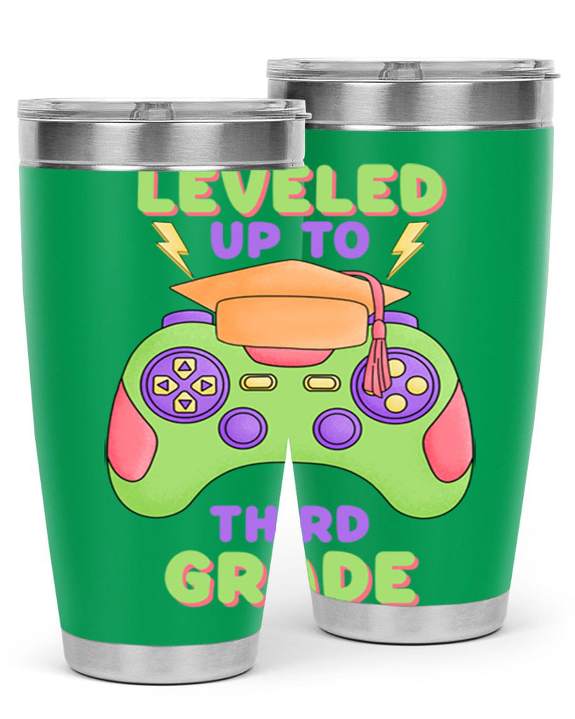 Leveled up to 3rd Grade 15#- 3rd grade- Tumbler