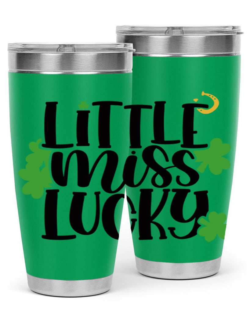 Little Miss Lucky Style 68#- St Patricks Day- Tumbler