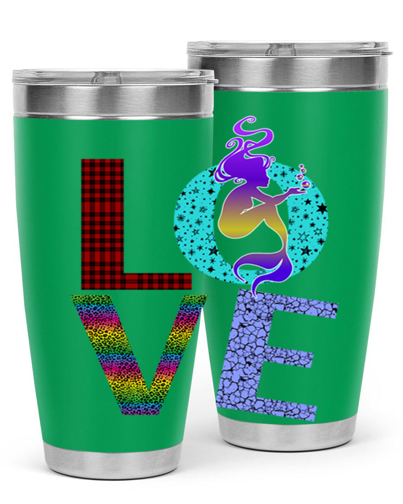 Love 304#- mermaid- Tumbler