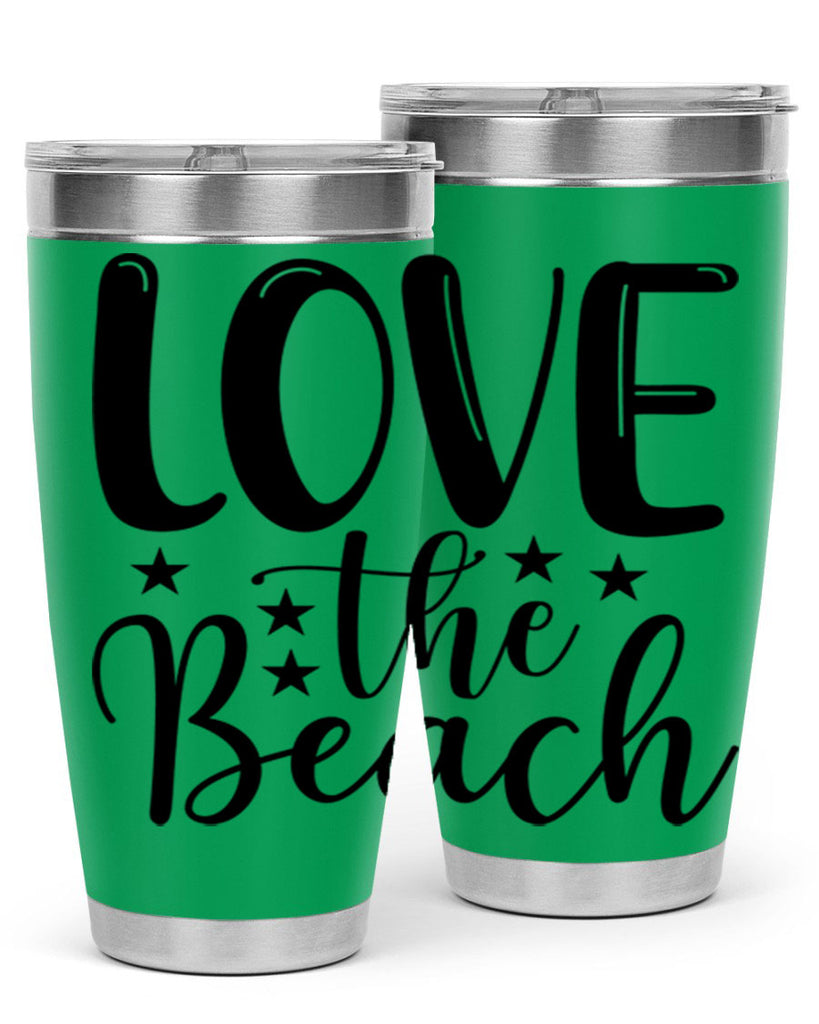 Love The Beach 305#- mermaid- Tumbler