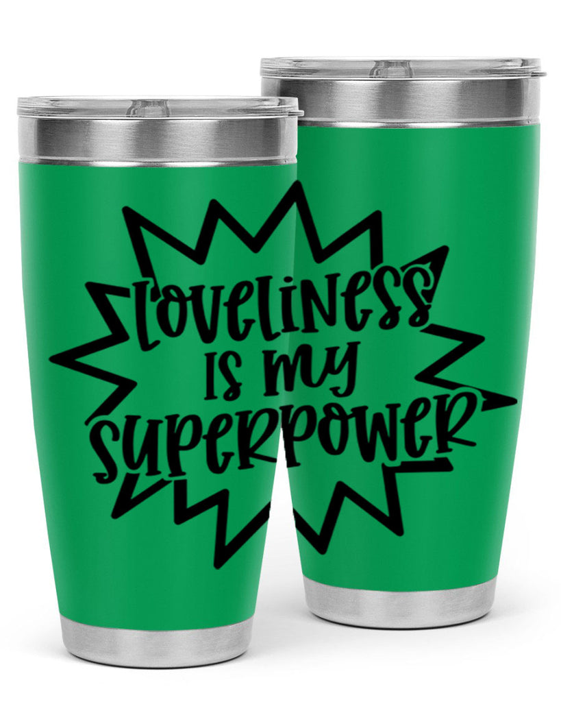 Loveliness Is My Superpower Style 53#- baby- tumbler