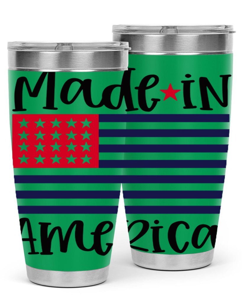 Made in America Style 164#- Fourt Of July- Tumbler