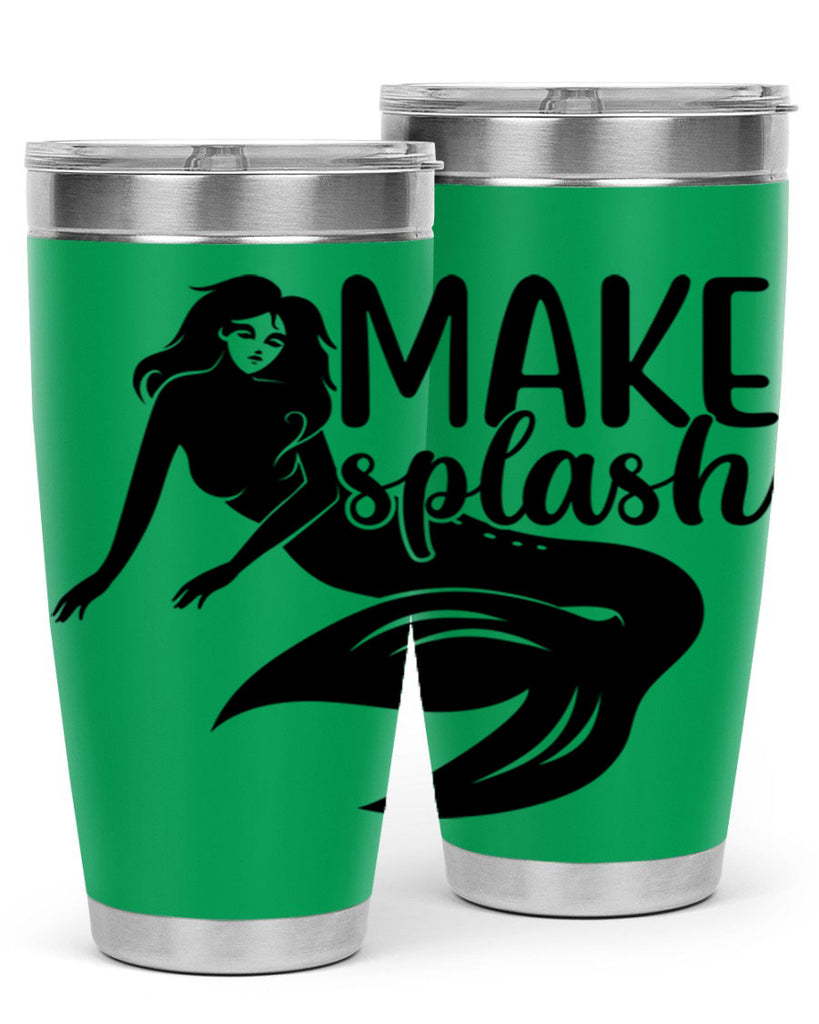 Make splash 315#- mermaid- Tumbler