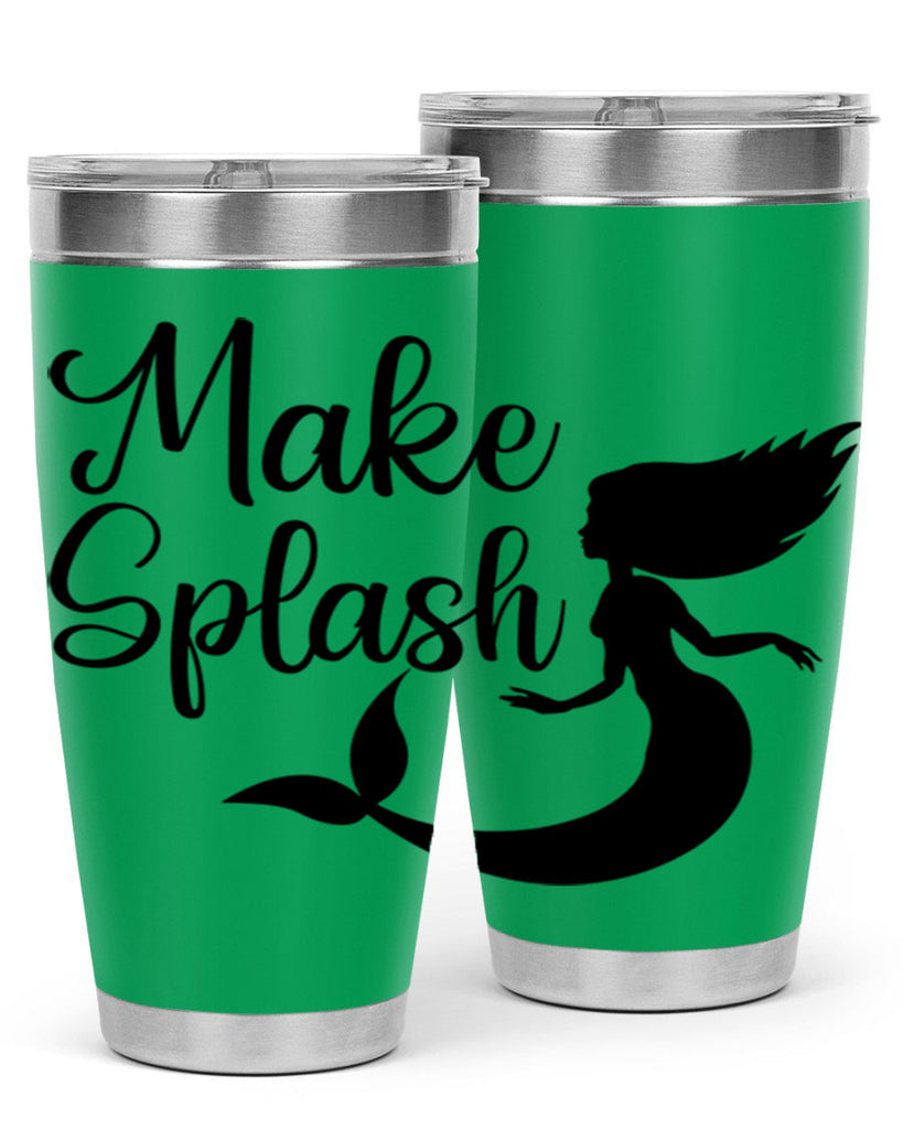 Make splash 316#- mermaid- Tumbler