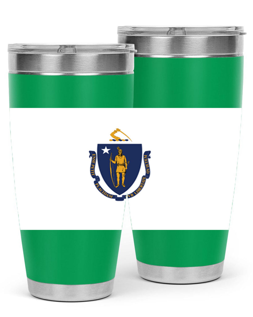 Massachusetts 31#- Us Flags- Tumbler