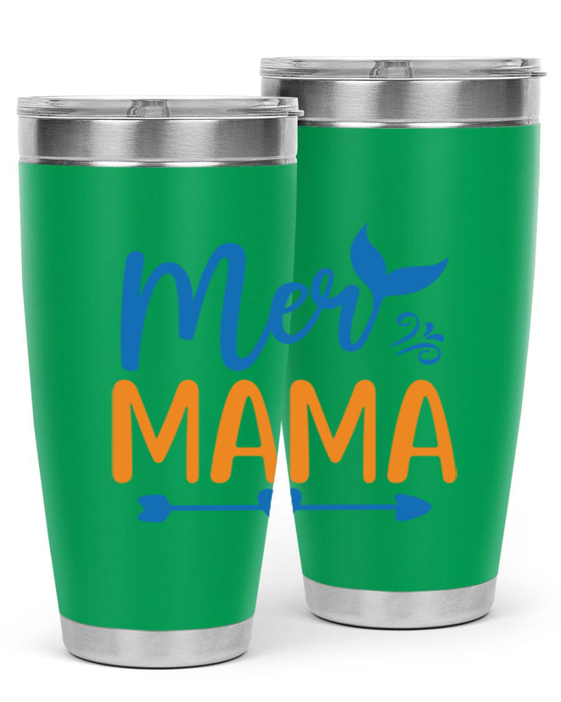 Mer Mama 330#- mermaid- Tumbler