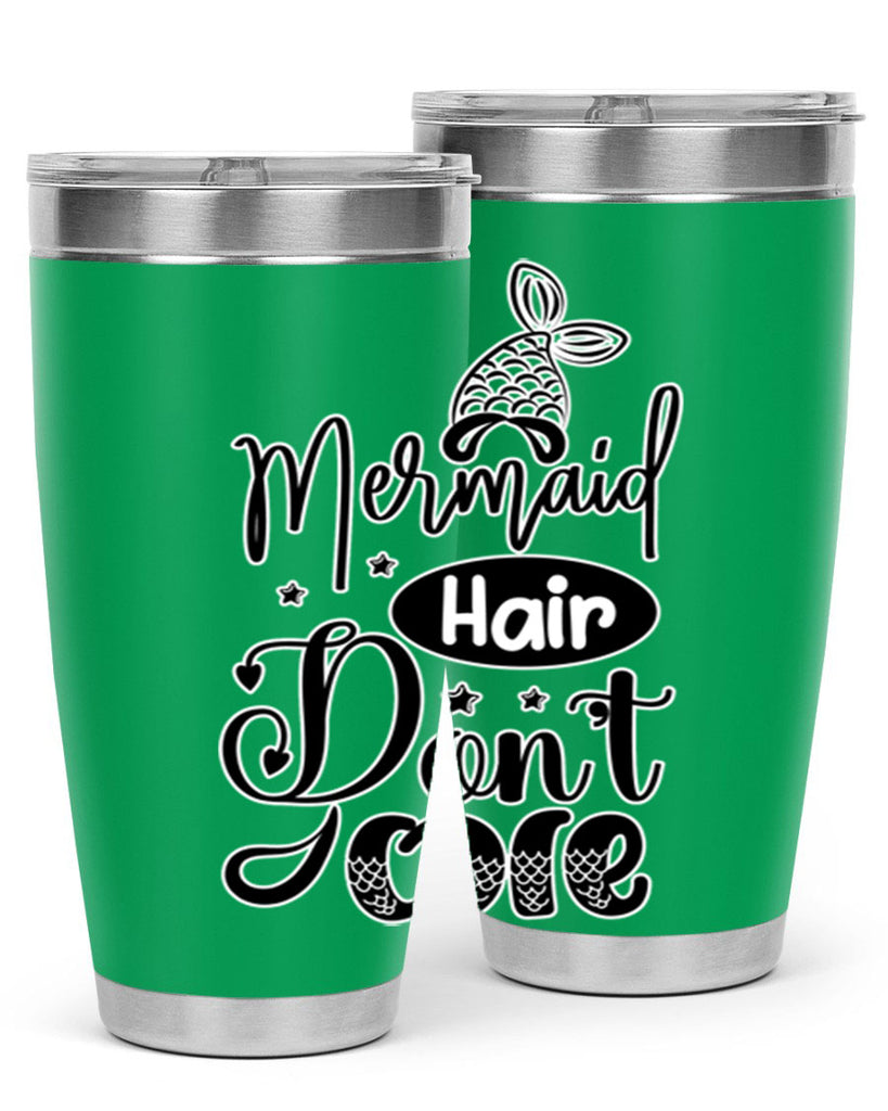Mermaid Hair Dont Care 407#- mermaid- Tumbler