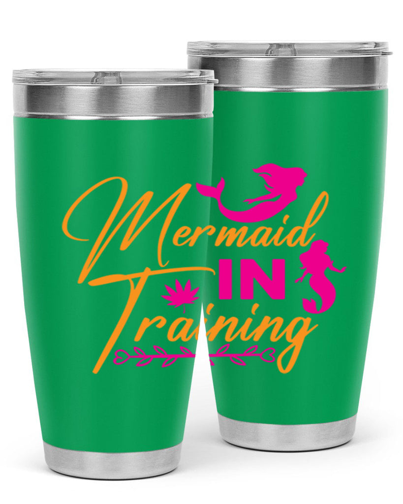 Mermaid In Training 362#- mermaid- Tumbler