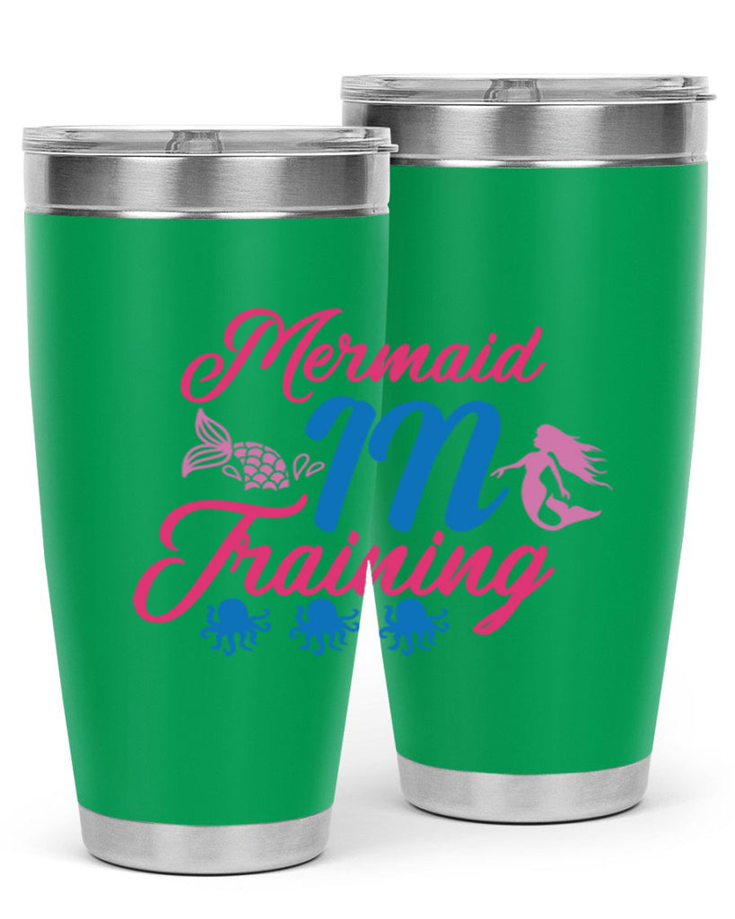 Mermaid In Training 363#- mermaid- Tumbler